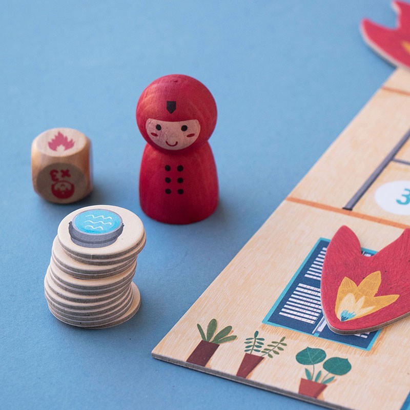 un jeu de pompier coopératif